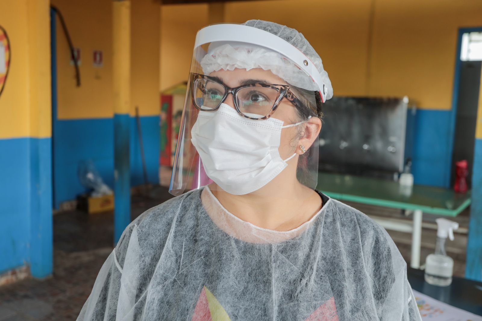 Para a diretora Francisca Joélia, a ação ajuda a superar as dificuldades 